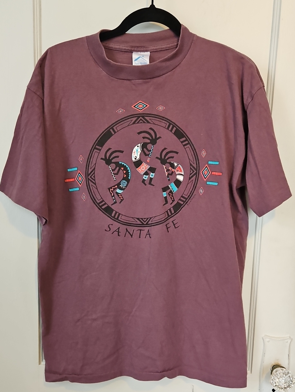 Santa Fe Kokopelli Graphic Tee - Mauve